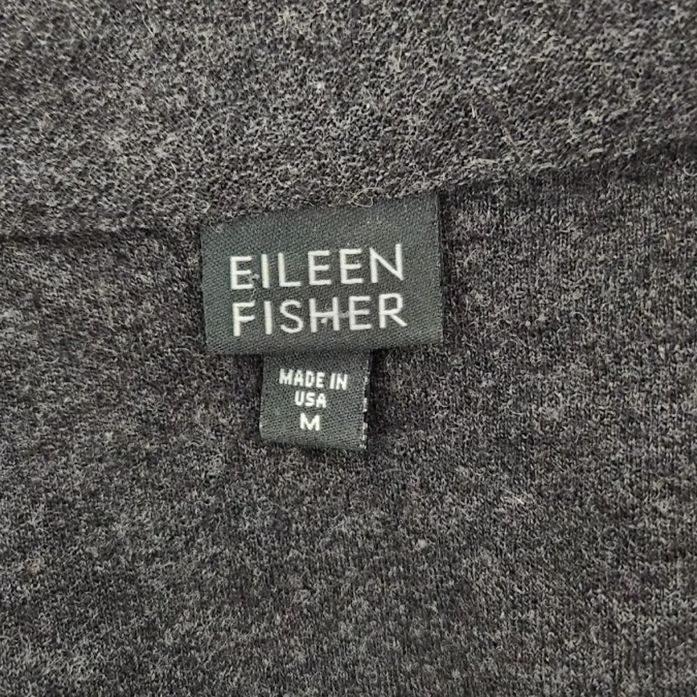 Eileen Fisher Women's Full Zip Wool Jacket in size medium
